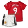 Maillot de Supporter Manchester United Martial 9 Domicile 2022-23 Pour Enfant